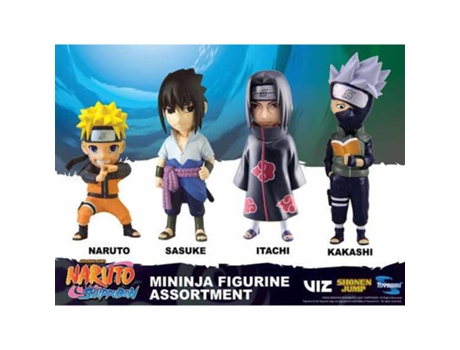 Naruto Shippuden Mininja Figura Variada 5cm Toynami