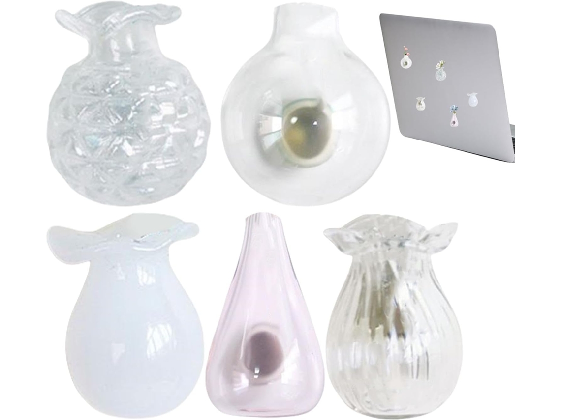 Ímãs De Vaso Pequenos, Ímãs De Geladeira Em Formato De Vaso Pequeno Ímãs Para Quadro Branco Gokoco