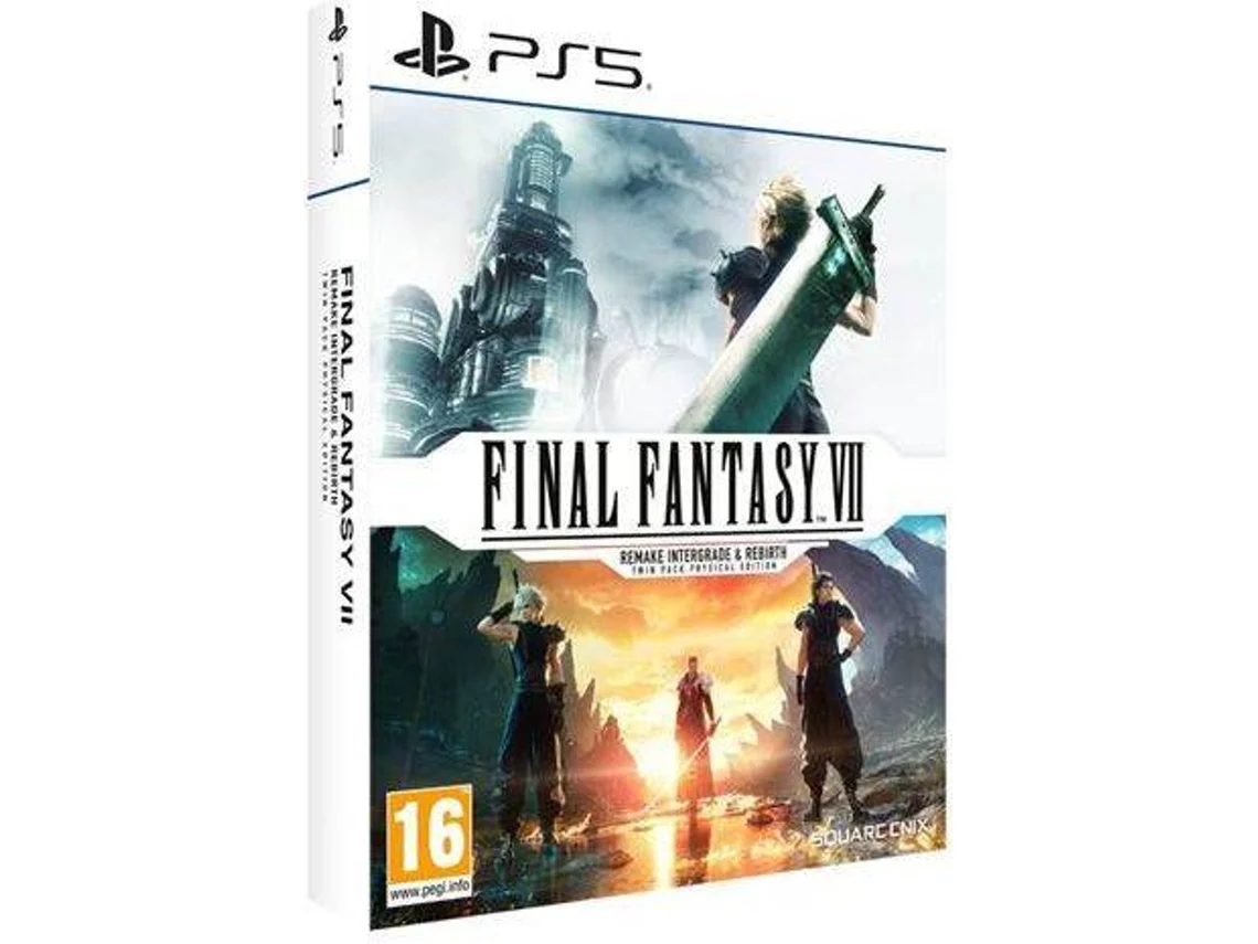 Jogo PS5 Final Fantasy Vii Remake Intergrade &amp; Rebirth Twin Pack Physical Edition (Outlet Caixa Aberta)
