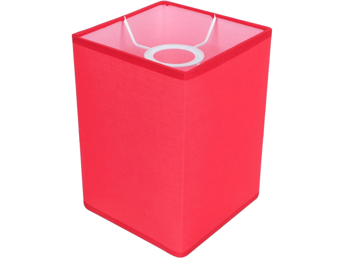 Capa Decorativa Quadrada em Tecido Natural para Abajur de Cabeceira E27, com Clipe para Pendurar, para Casa. SFUSHOS