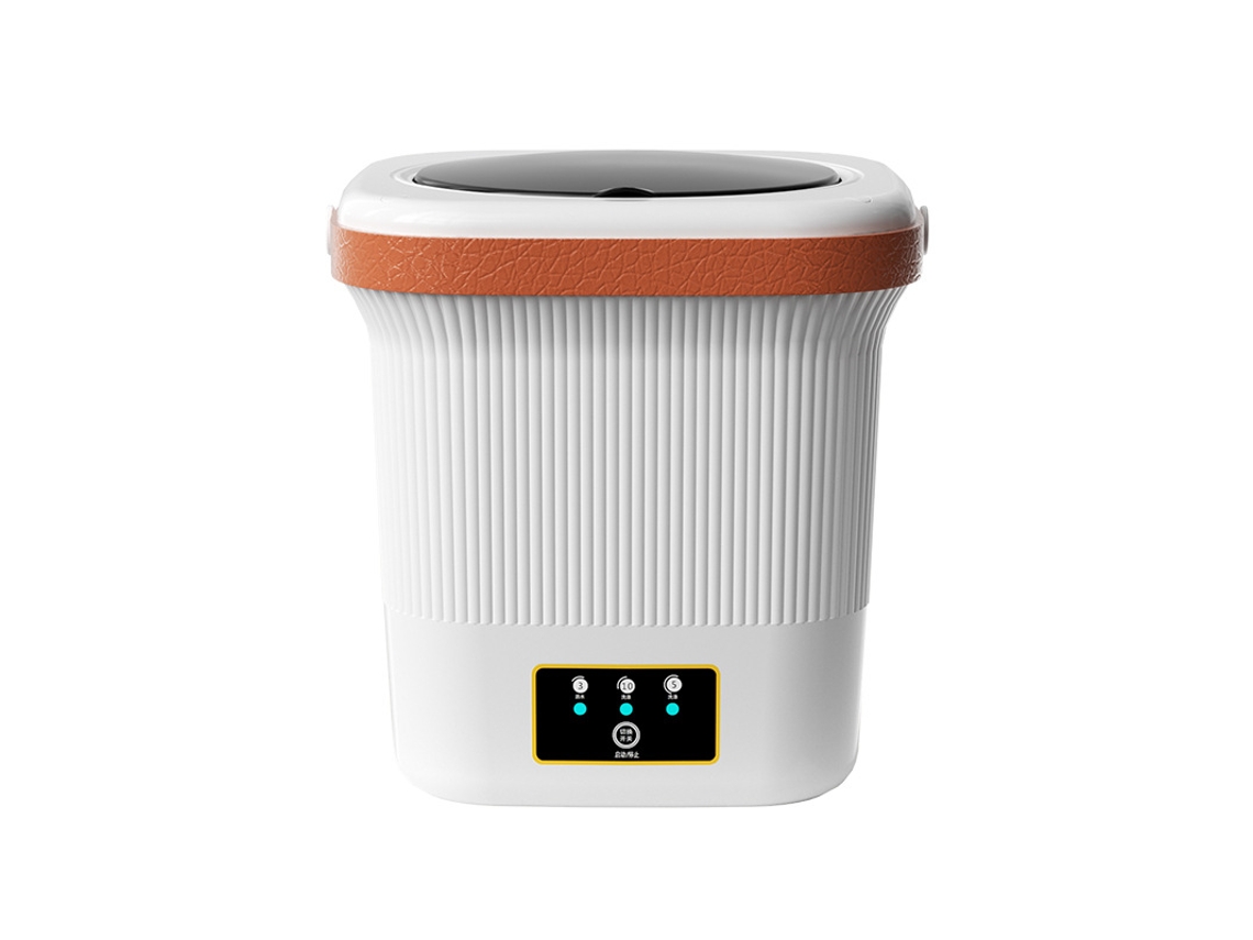Lavadora Mini De Cilindro Reto Para Roupa Íntima, Semi Automática Portátil, Com Lavagem E Centrifugação Sfushos (marfim)