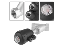 Válvula Angular De Banco Aço Inox Dn25 Pneumática