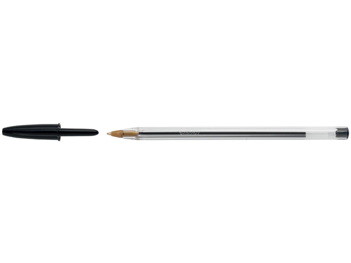 Caneta Esferográfica BIC Cristal Original Cor Da Linha: Preta