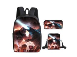 Mochila  De Estudante Conjunto De Três Peças*