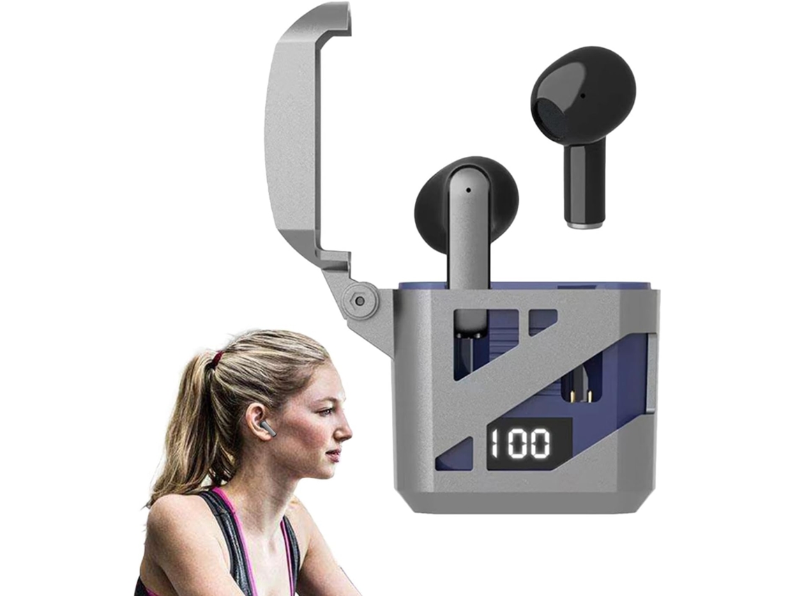 Fones De Ouvido Estéreo Com Graves Potentes, Tecnologia Hifi E Cancelamento De Ruído