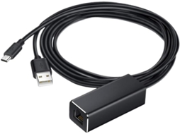 Compatível Com Fire Tv Stick Streaming Conexão Rápida E Estável Preto