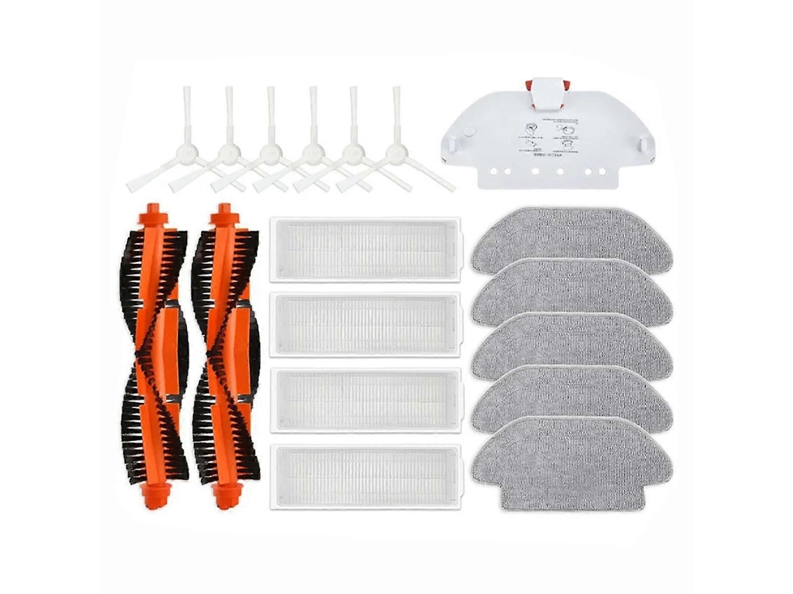 Acessórios para aspirador de pó robô S10, S12, T12, B106gl/Mop 2s, Xmstjqr2s/3c, B106cn, escova lateral principal, filtro de esfregão, Slowmoose