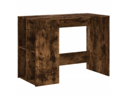 Desk, Desks Vidaxl Marrom Madeira Processada (n/a)