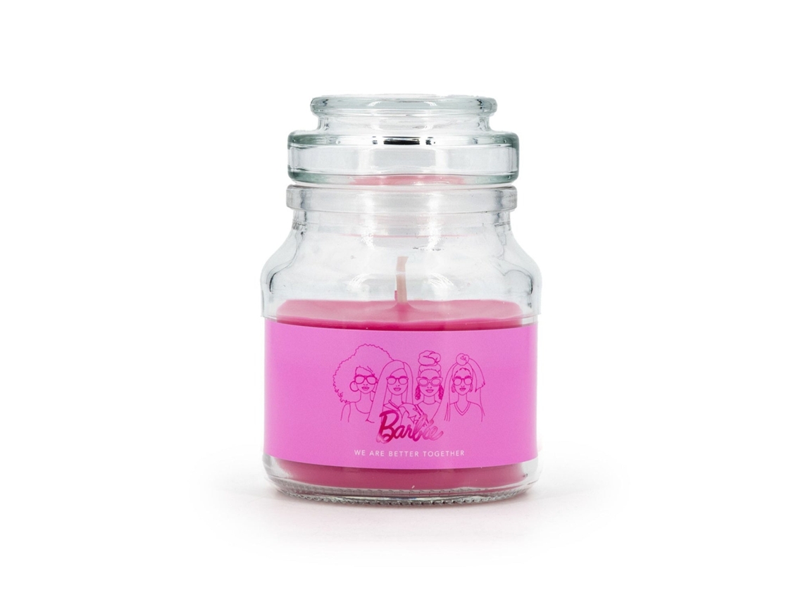 Vela Perfumada Com Fragrância Fresca E Frutada 110g Em Frasco De Vidro