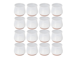 Protectoras De Patas De Silla Anti-rasguño De Silicona Reducen Ruido 16pcs Para Hogar, Café Y Restaurante