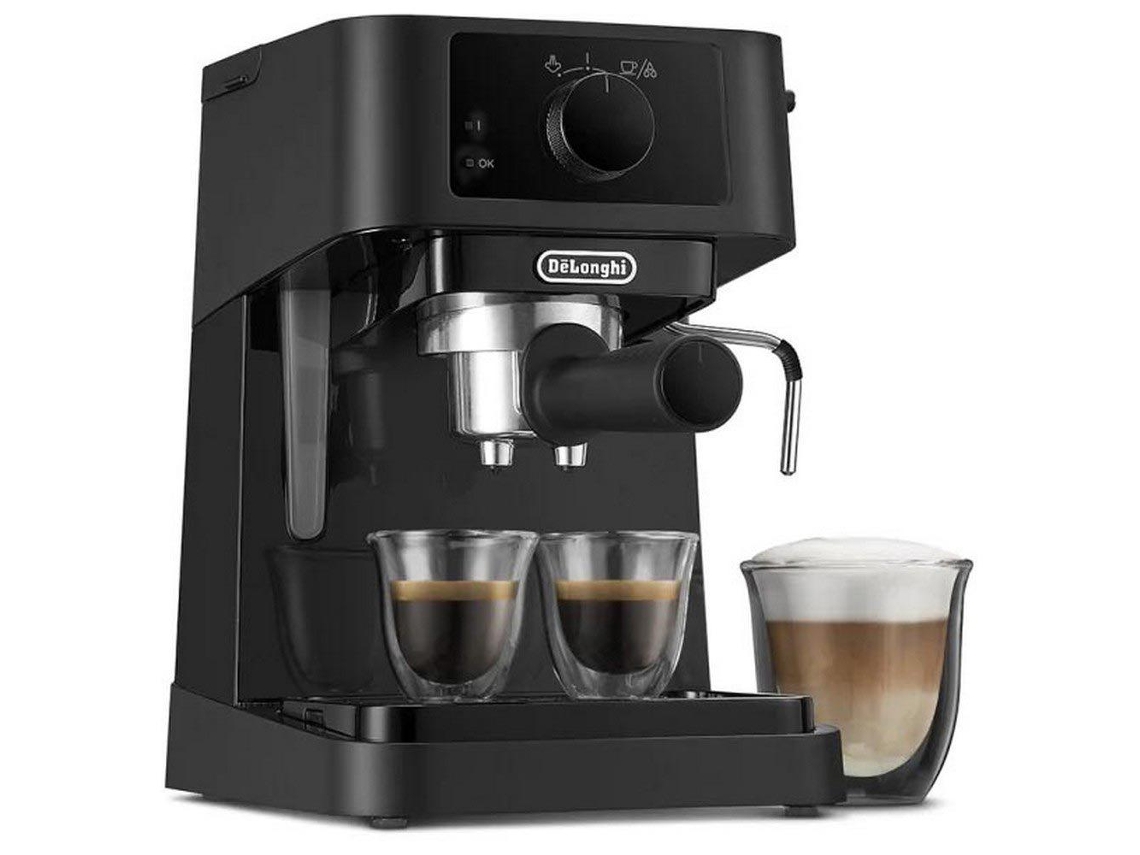 Máquina de Café Manual DELONGHI Stilosa EC230.BK (Cafeteira de Filtro - 1 L)