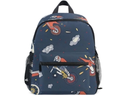 Mochila Estilosa Para Meninas Com Nome, Mochilas Pequenas Jardim De Infância, Estampa Moto Desenho Animado,