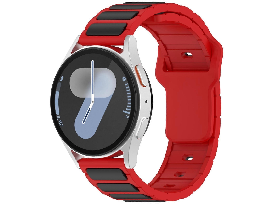 Pulseira De Silicone Bicolor Em Formato De ''i'' De 18 Mm