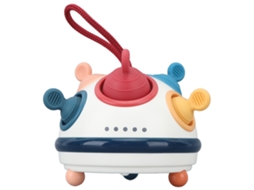 Brinquedo Sensorial De Corda Para Bebê Com Dentição E Treinamento Motor Fino
