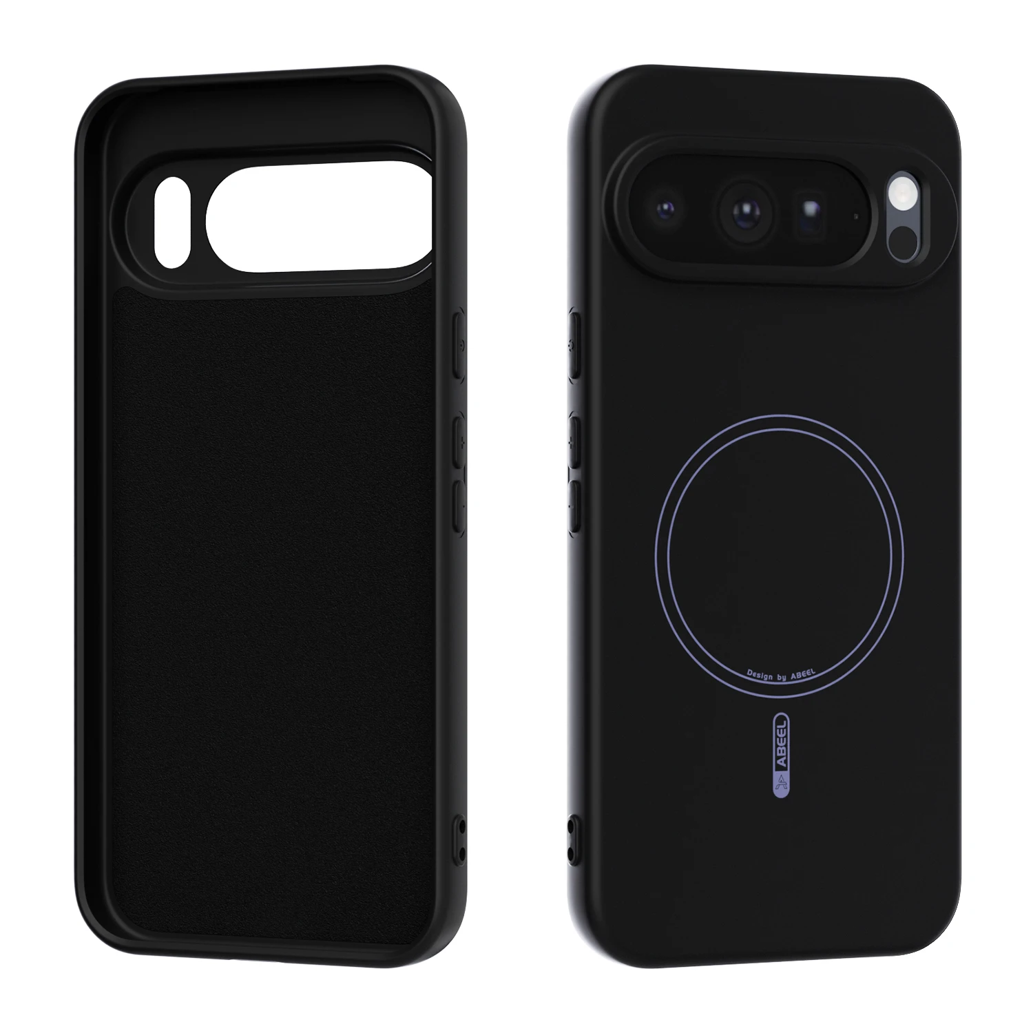 Capa De Celular Em Silicone Líquido (google Pixel 11 Pro Xl, Preta), Magnética E Resistente A Impactos.