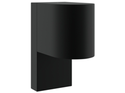 Conjunto 1 Iluminação Externa Vidaxl Preto Aço Inoxidável (12 X 7 X 15 Cm)