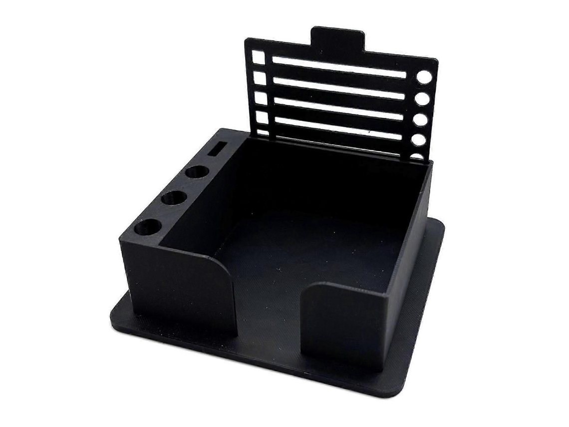 Dispensador de Notas Adesivas com Porta canetas Prático para Casa/escritório GOKOCO