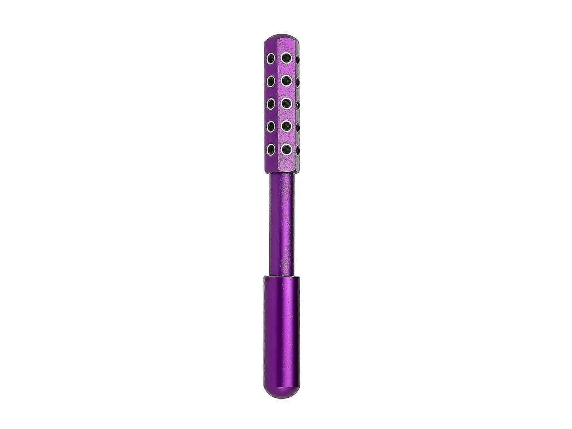 Radiance Roller Massageador Facial Revigorante com Rolos de Germânio GOKOCO (roxo)