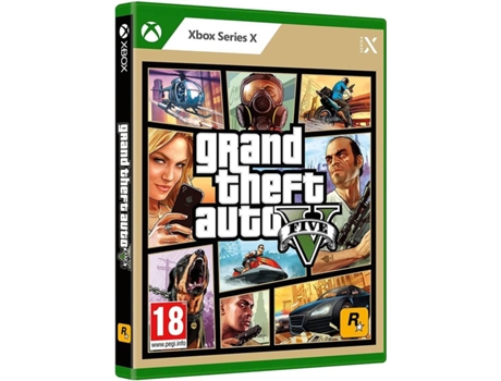 Jogo GTA 5, Grand Theft Auto V, Xbox One, Xbox Series X. - Limmax