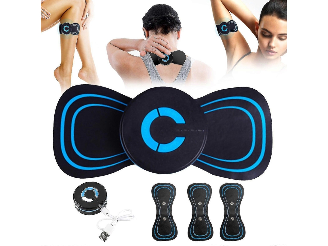 Massageador De Pernas Eletromagnético Mini Cervical Com 6 Modos Ajustáveis ​​para Alívio Da Dor