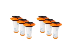 Conjunto De 6 Pré-filtros Para Aspirador De Pó Sem Fio Rowenta X-force Flex 9.60 Rh20xx Zr009010 Zr009012. Laváveis E Reutilizáveis._ptg