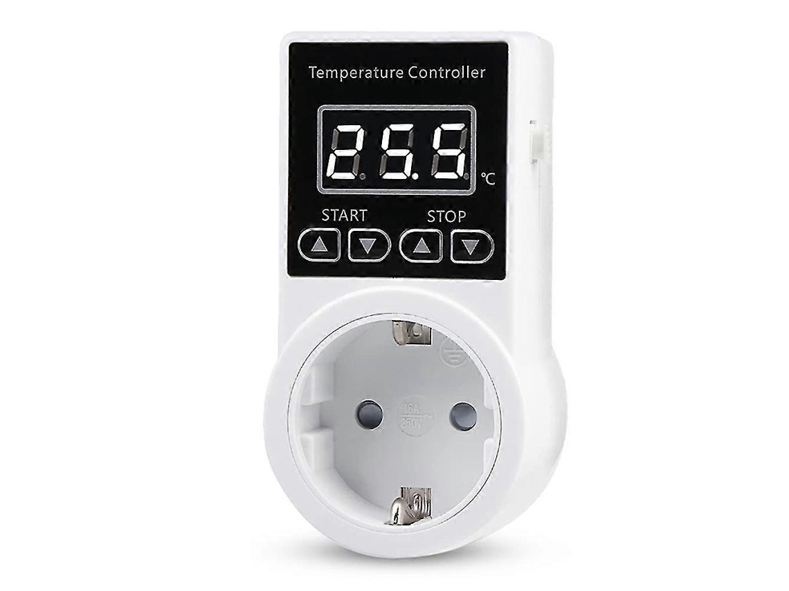 Lurelia Pc Saída De Termostato Com Sensor, Saída De Regulador De Temperatura Digital, Temperatura Resistente À Água S