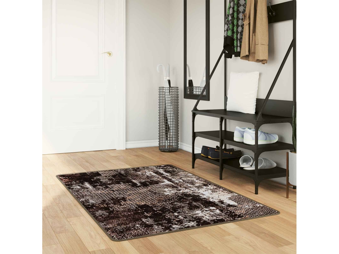 Vidaxl Passadeira Marsa Preto 80 X 200 Cm Poliéster E Pvc