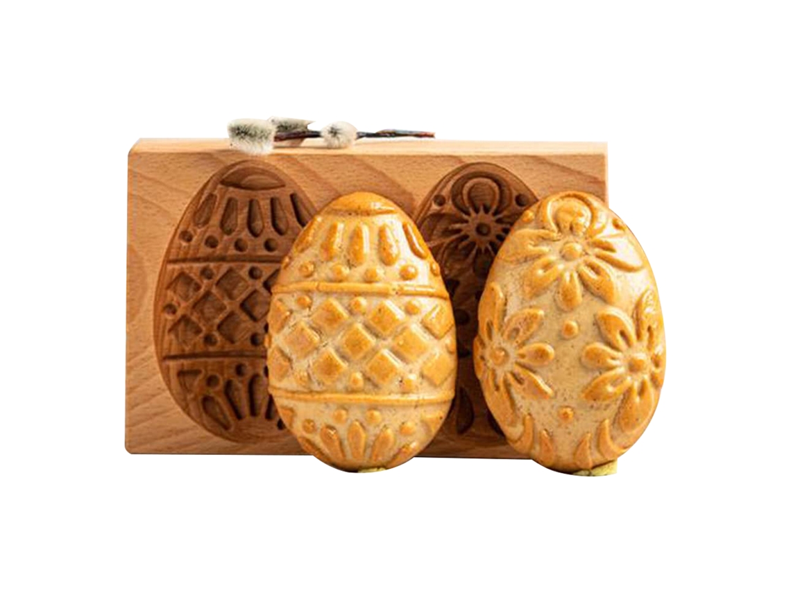 Laxiscreed Mold De Cortador De Biscoitos Em Madeira Para Massas E Decoração De Bolachas Artesanais