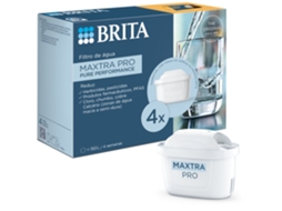 BRITA Cartucho Filtrante de Água MAXTRA PRO Pure Performance All-in-1) Pack 4 | Recarga original para todas as jarras BRITA (Outlet Caixa Aberta )