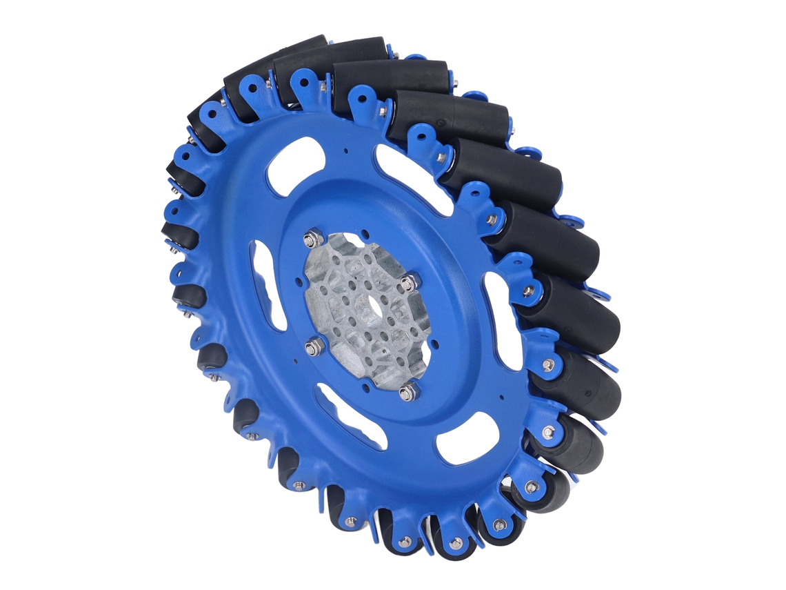 Laxiscreed Roda Omnidirecional Para Robô Diy - Chassis De Alta Capacidade E Design De 45°