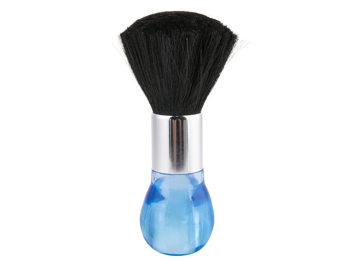 2026 pincel Duster para Pescoço e Rosto, Cepillo de Barbeiro, Limpeza de Cabelo, Ferramenta de Estilismo (azul)