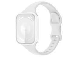 Pulseira De Silicone Compatível Com Apple Watch Series 9, 8, 7, 41 Mm / Se , Se (2022), Se 6, 5, 4, 40 Mm / 3, 2, 1, 38 Mm Facpoet (2023)
