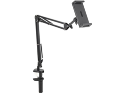 Suporte Para Celular Com Braço Articulado Dobrável E Presilha Tablet, Suporte De Mesa Para Celular Com Silicone Macio
