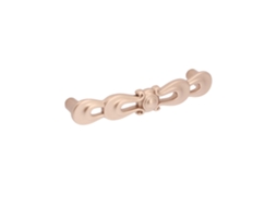 Puxador para Móveis HARDWAREXCHANGE em Zamac com 96mm de distância, Ouro Rosa Mate, conjunto de 6