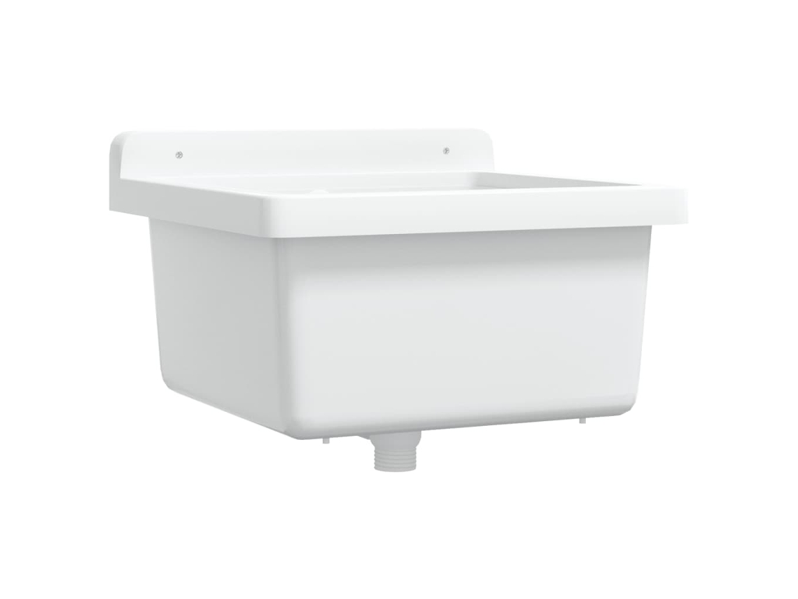 Sink Washbasin, Sink Washbasins Vidaxl Branco Resina (40 X 40 X 24 Cm)