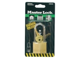 Cadeado Master Lock de latão maciço de 40 mm com 2 chaves incluídas