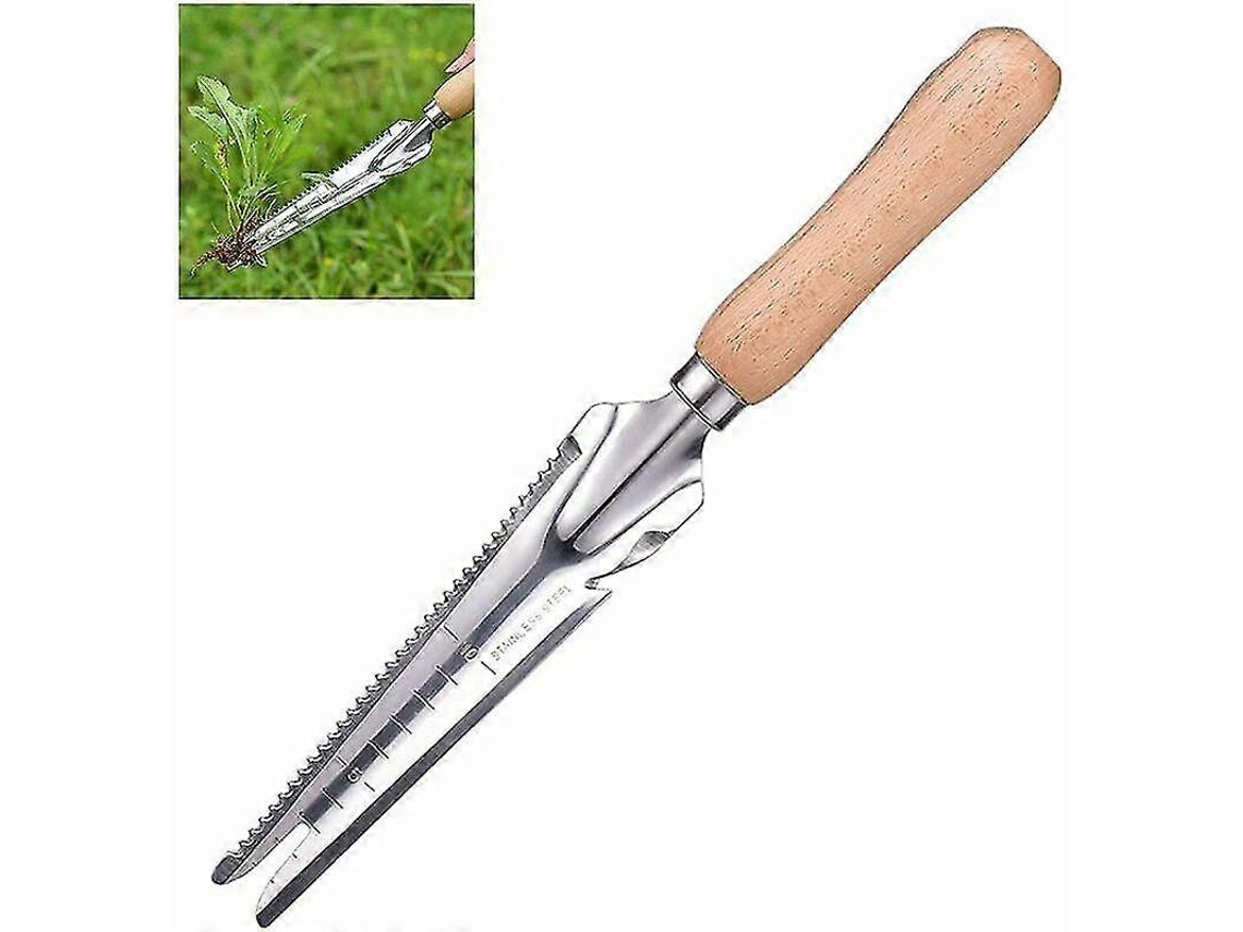 Pala multifuncional de metal marrón para jardín, herramientas de jardinería, remoción de malezas y accesorios | S/MARCA