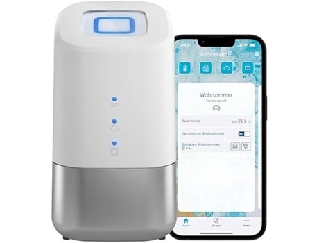 160322a0 Unidade de controle residencial IP, Smart Hub, controle digital via aplicativo gratuito, Alexa e Homematic