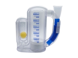 Ejercitador De Respiração, Treinador De Capacidade Pulmonar 5000ml, Melhora Pulmonar, Espirômetro Incentivo