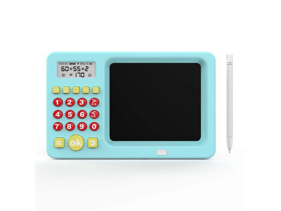 Quadro Interativo 2 Em 1 Para Matemática E Escrita Infantil Rosa/azul, Aprenda Operações Matemáticas Adição, Subtração, Multipl Aquaforge