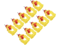 Bebedouro Automático Para Galinhas Com Bico De Aço Inoxidável Prático, 10