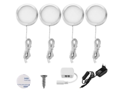 Luminária Led Para Armário, Recarregável, Para Guarda-roupa, Cozinha, Corredor, Escadas Ou Móveis