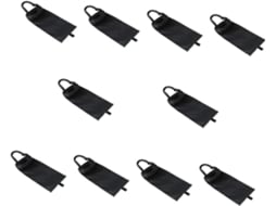 Conjunto De 10 Peças De Organizadores Impermeáveis Em Tecido Oxford Para Assento De Carro.
