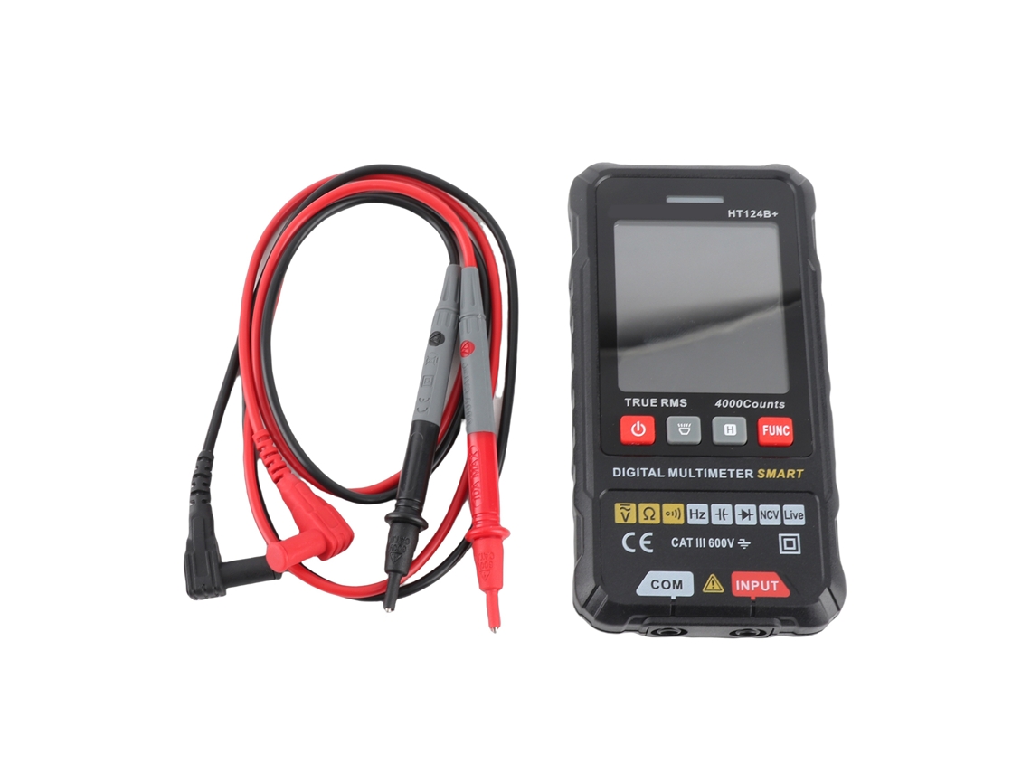 Multímetro Digital Habotest Ht124b+, True Rms, Capacitância, S/MARCA