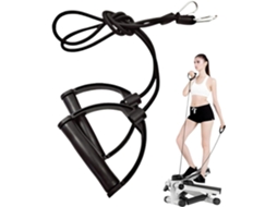 Faixas Elásticas Stepper Fitness Com Cordas De Puxar E Alças | Cintos Elásticos, Equipamento Multifuncional