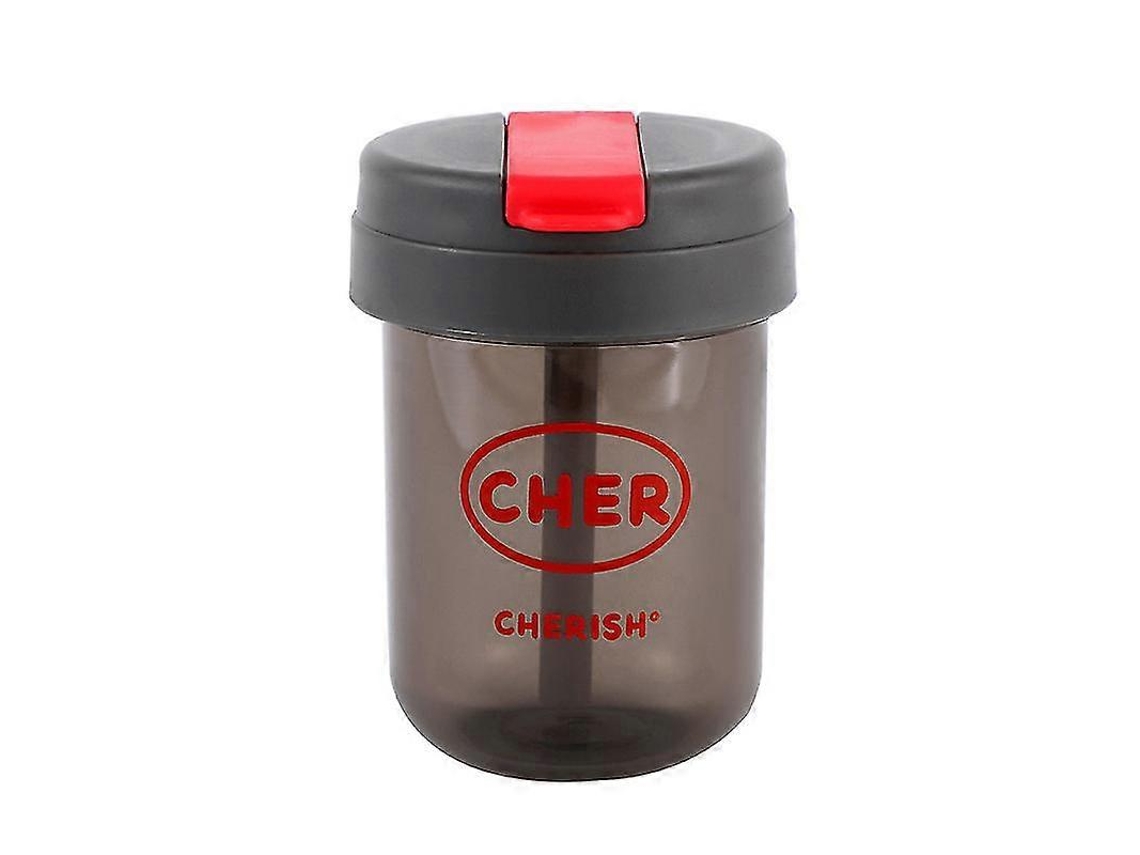 Caneca De Café Portátil De Plástico De Pequena Capacidade, Cinza, 300 Ml, Xq-sb96