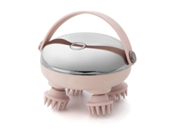 Massageador Elétrico Para Couro Cabeludo Com Terapia De Luz Vermelha, Massageador De Cabeça Recarregável Em Silicone Para Crescimento Capilar, Al