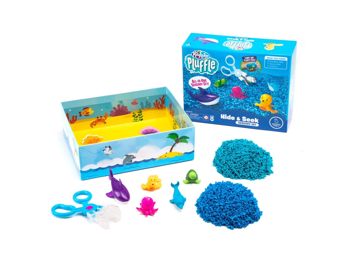 Brinquedos Sensoriais Da Learning Resources Conjunto Playfoam Pluffle Hide Seek