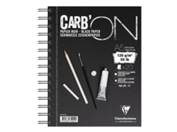Bloco Carb'On Black A5
