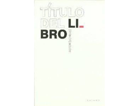 Livro Titulo Del Libro